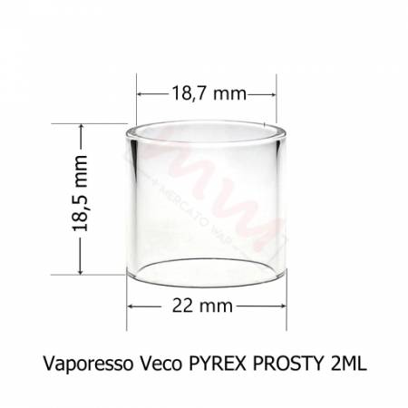 VAPORESSO VECO TULEJKA / SZKIEŁKO 2ML